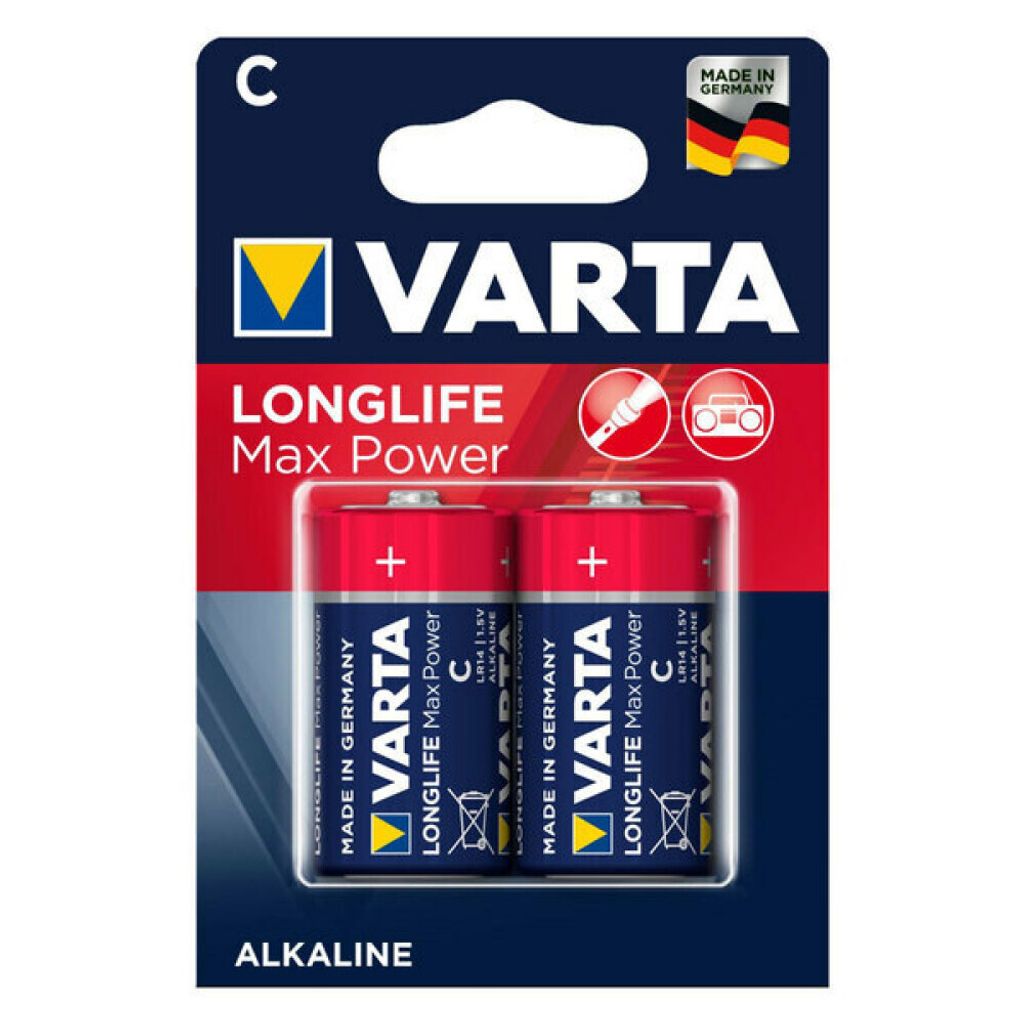 VARTA Alkaline Batterie "LONGLIFE Max Power" Baby (C/LR14)
