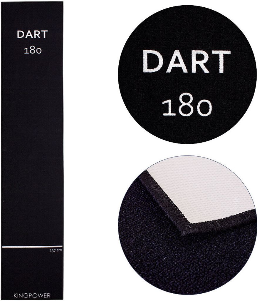 Dart Darts Teppich Dartteppich Dartmatte 290x60 cm Steeldart Dartpfeile Dartboard Zubehör Abwurflinie Schutz Gummi Dartscheibe verschiedene Design...