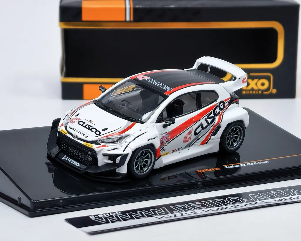 Réplique Toyota Yaris Pandem Cusco IXO 1:43 : miniature métal haute fidélité