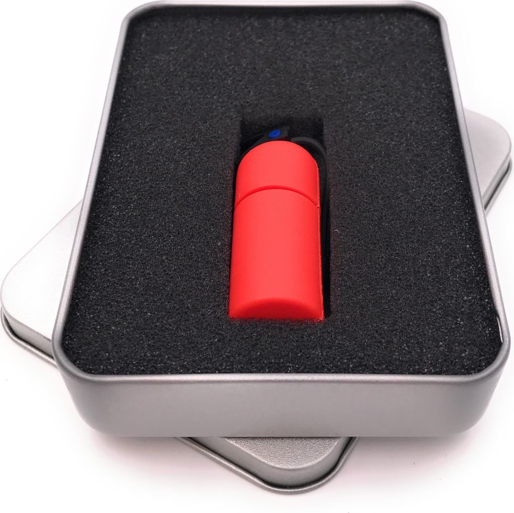 Onwomania Feuerlöscher Feuerwehr Hilfsmittel USB Stick in Alu Geschenkbox 16 GB USB 3.0