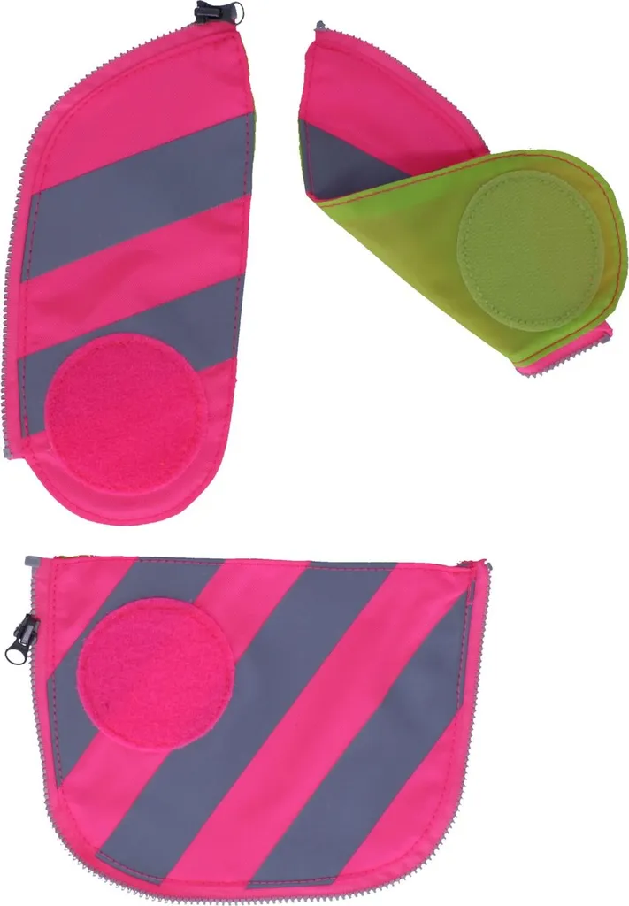 Ergobag Zip Set Rosa Multicolore: Personalizza e Proteggi lo Zaino