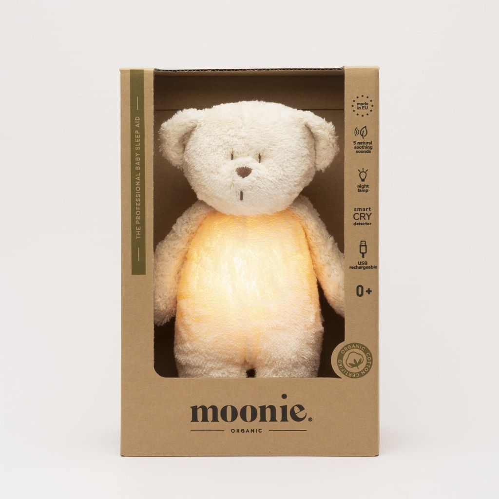 Moonie 2.0 Polar - Organic Humming Bear With A Lamp Produktbild 