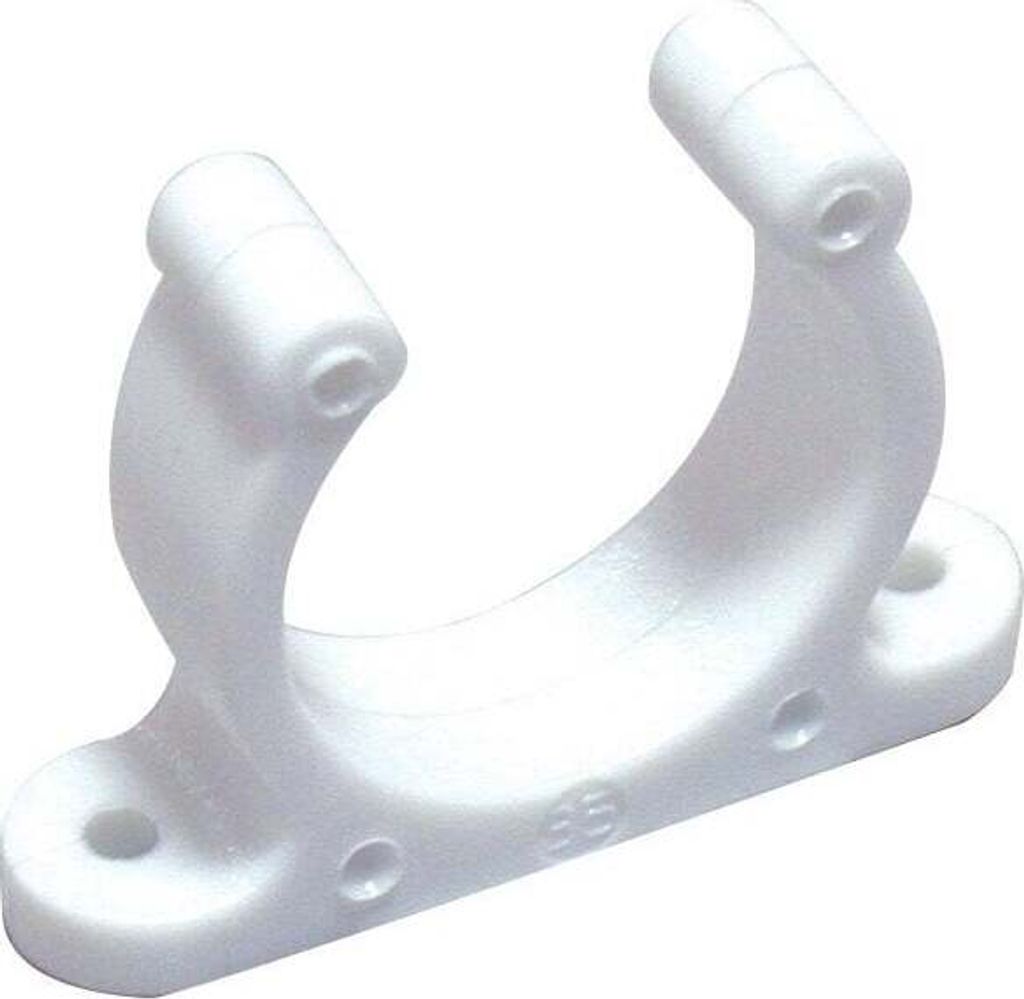 Nuova Rade Support Clip Halter White 20 mm