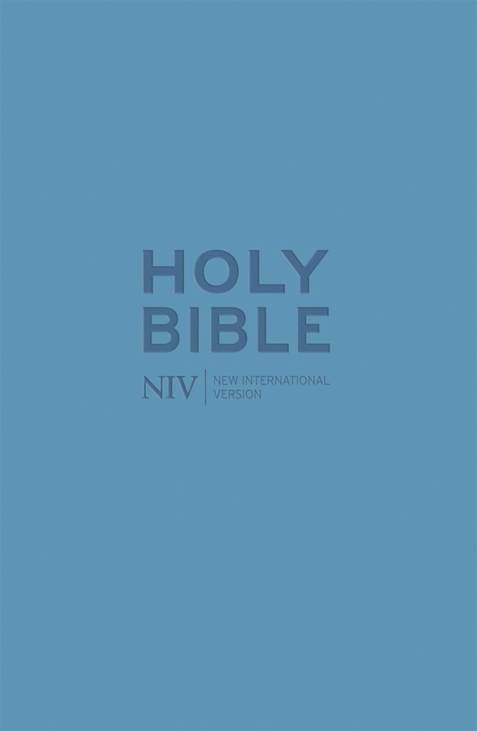 NIV Pocket Cyan Soft-tone Bibel mit Reißverschluss