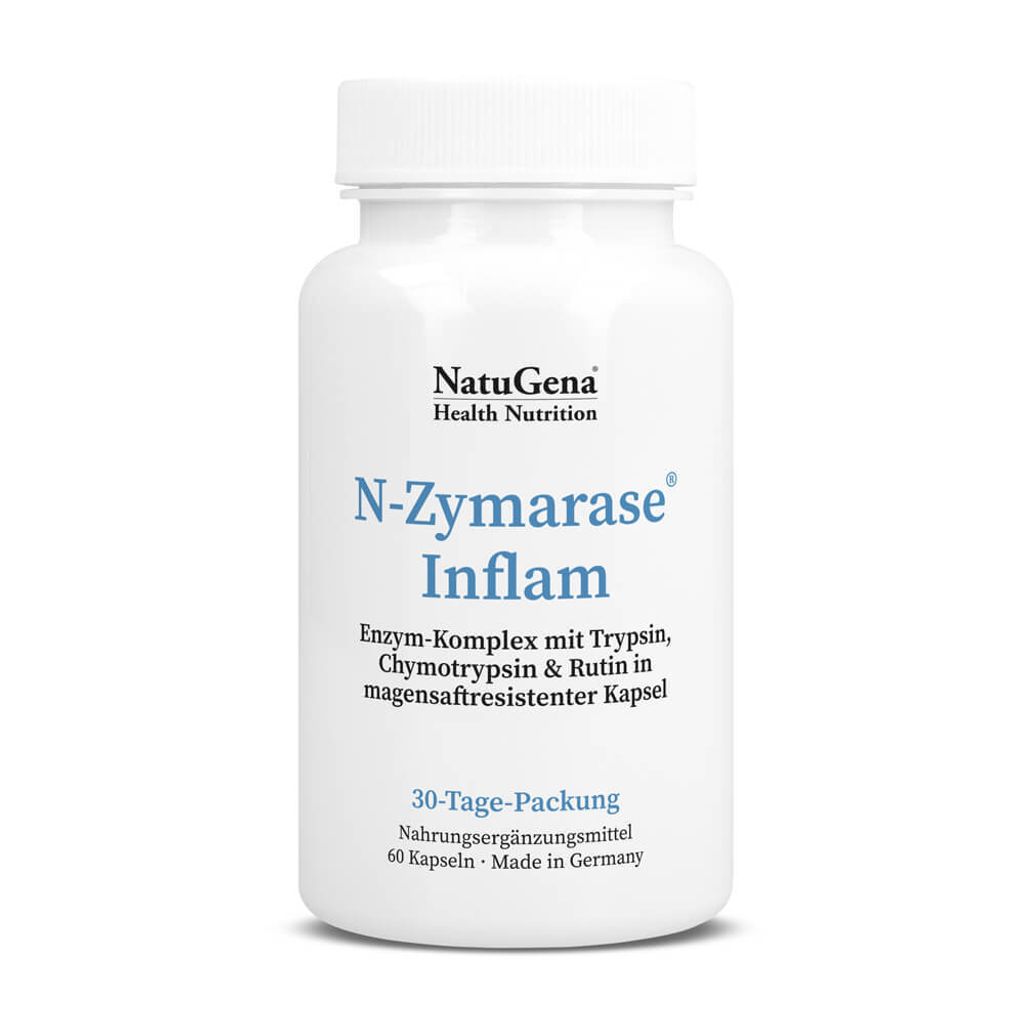 N-Zymarase Inflam Enzym-Komplex+Rutin Kapseln 60 St
