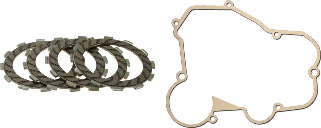 Kupplung Reibscheiben und Dichtung für Derbi GPR 50 Racing Baujahr 2005 - Neu