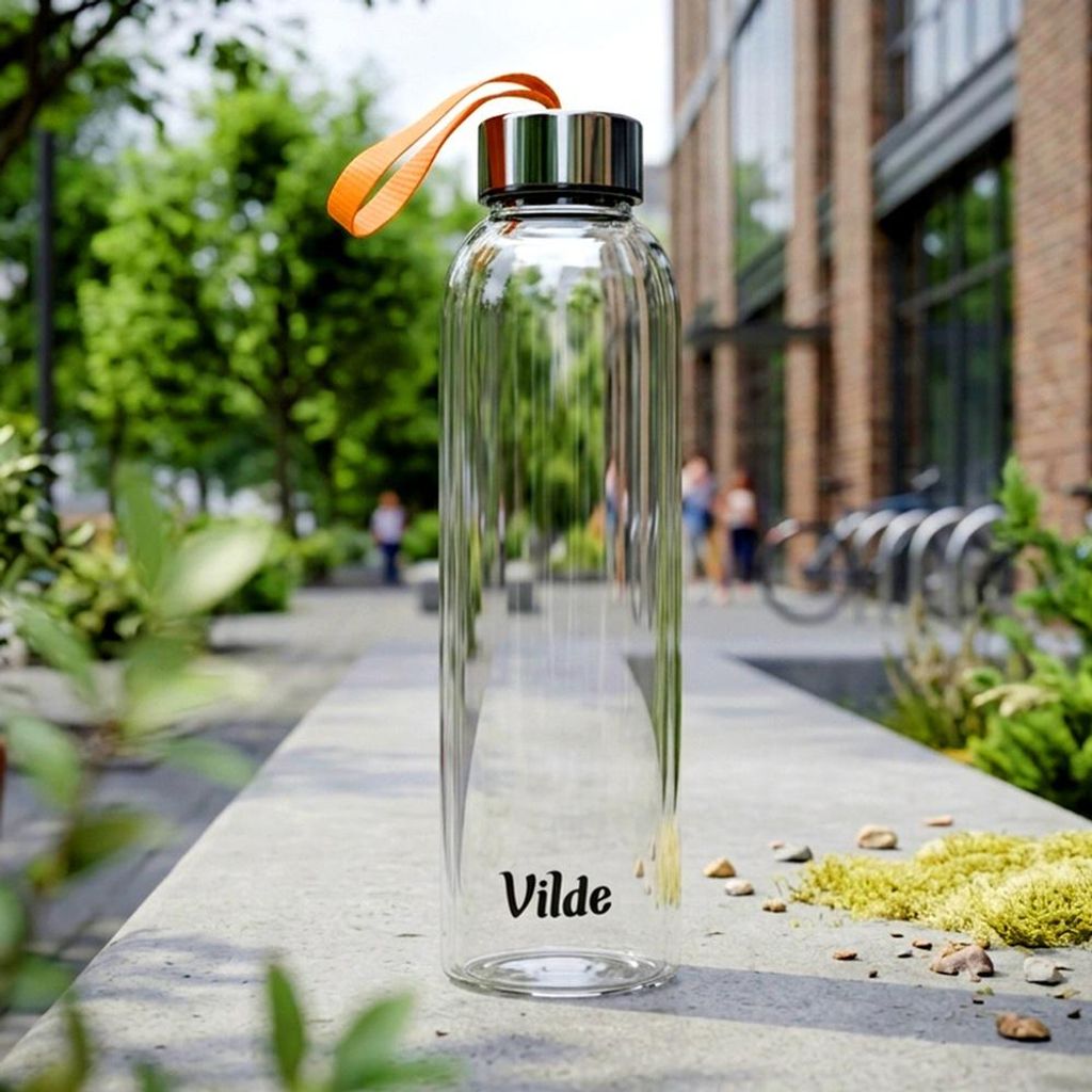 Vilde | Trinkflasche Glas 500 ml