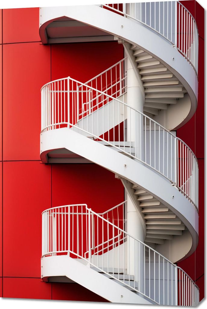 Bild 60x90cm Treppe zum Himmel