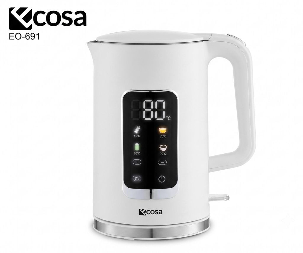 Bollitore Ecosa in acciaio inox con impostazione della Immagine del prodotto 