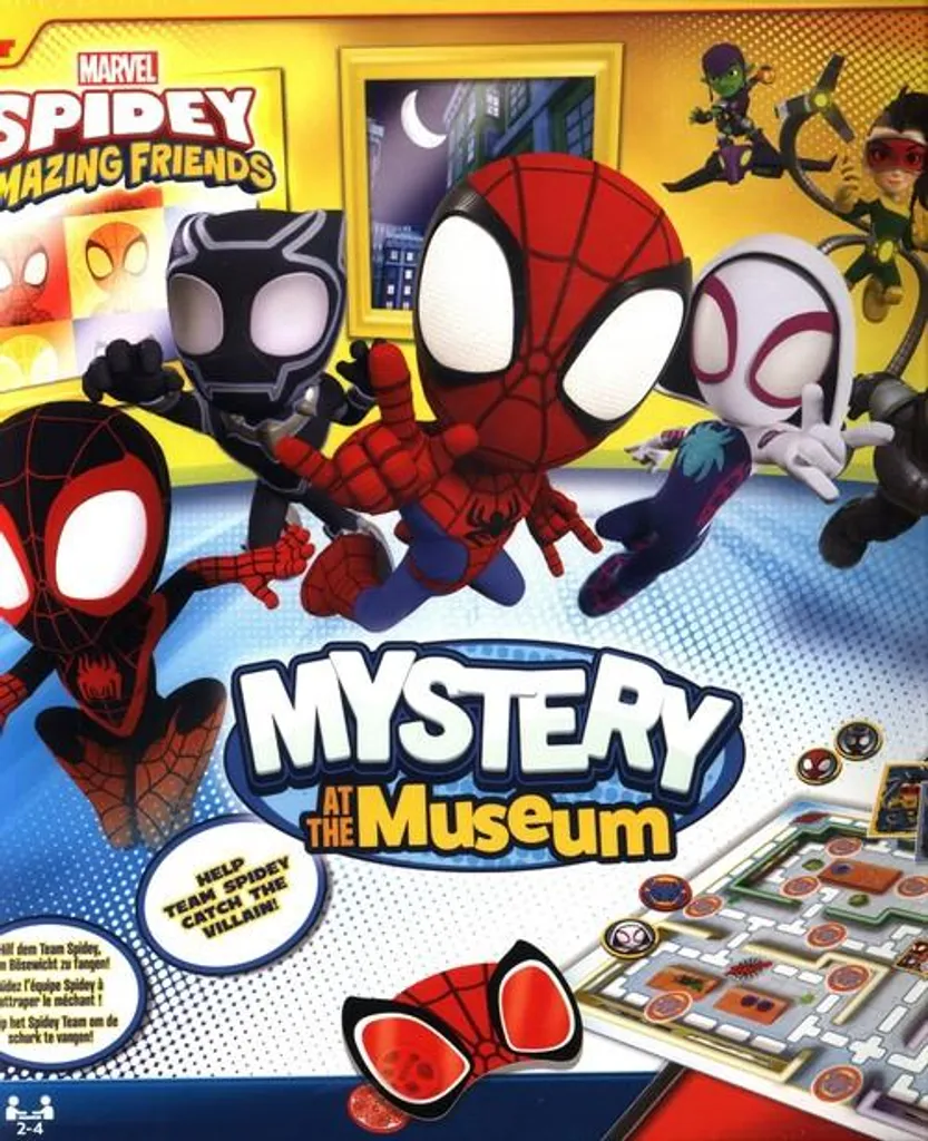 Histoire du soir Spidey au musée - Idéal pour le rituel de lecture enfant