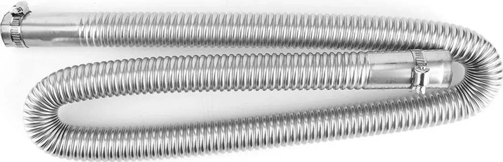 Tubo di Scarico Premium in Acciaio Inox 25mm per Riscaldatori 1m