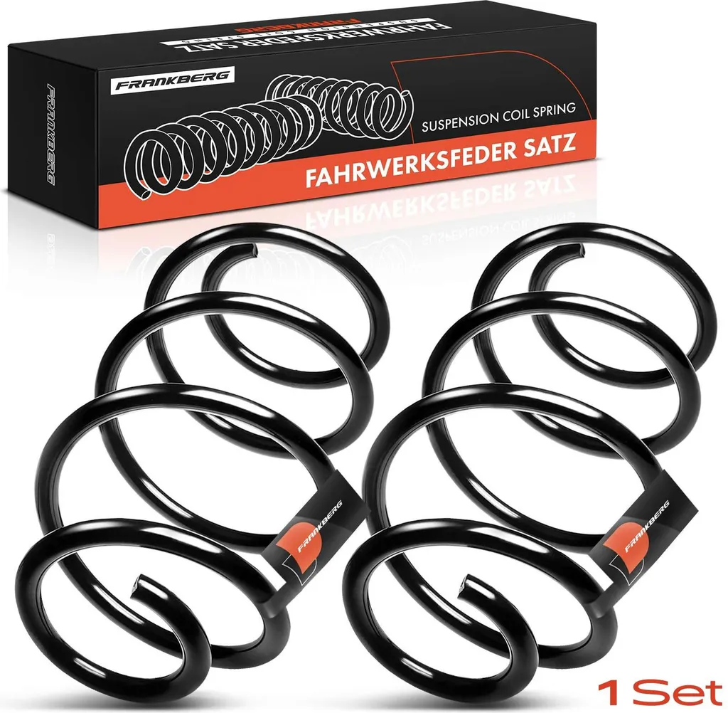 Paire de Ressorts Avant Mercedes Viano W639 Vito en Acier Renforcé