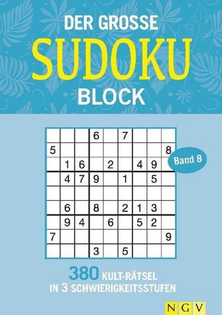 Der große Sudoku Block Band 8 Obrázok produktu 