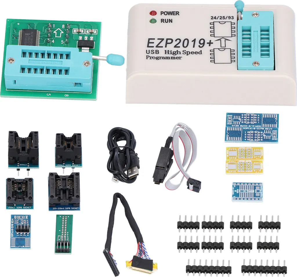 Programmateur EZP2019 USB SPI 25 Flash Haute Vitesse pour EPROM et BIOS