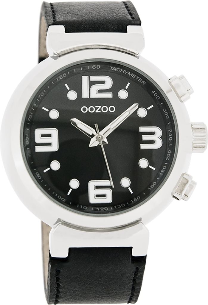 Oozoo Armbanduhr schwarz Metall Vintage Series Damen-Herren Analog-Quarzuhr UOC4254A