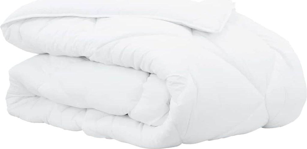 Winterbettdecke Weiß 240 x 222 x 5 cm Polyester