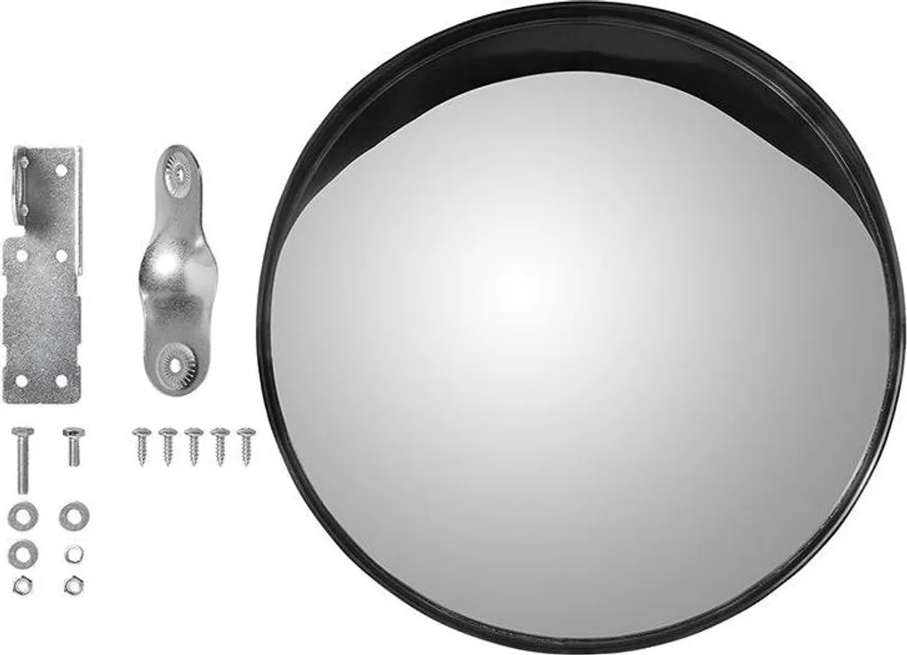 Évitez les collisions avec ce miroir de circulation convexe de 30 cm - 3