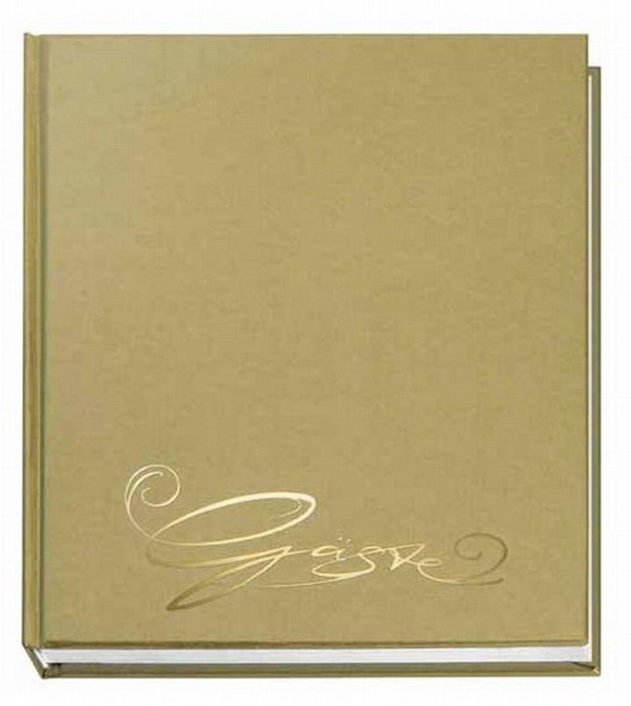 Gästebuch VELOFLEX 5420011, 144 Seiten, 205x240mm, weiß, Produktbild 