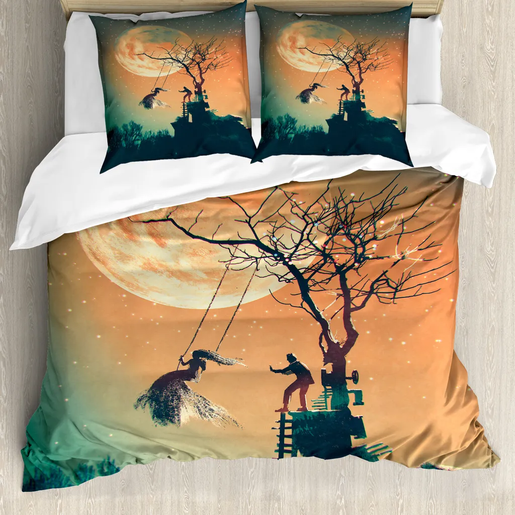 Sacco Piumino Zombie Bride ABAKUHAUS 200x200 - Fantasy Art Bedding