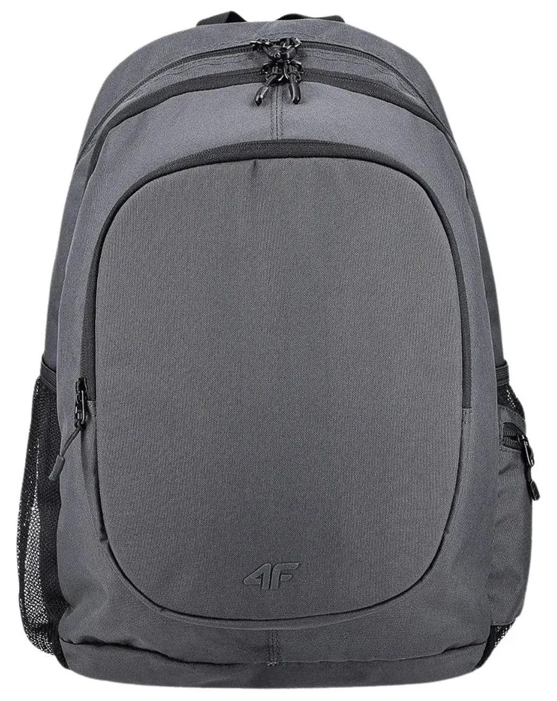 Sac à dos de sport 4F gris argenté MR2082 robuste et confortable U278