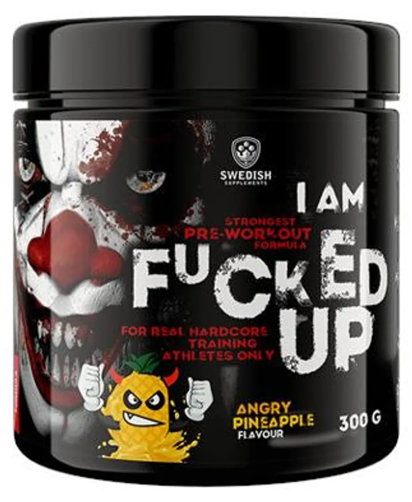 Swedish Supplements I am F#cked Up Joker Edition Booster Apple 300g