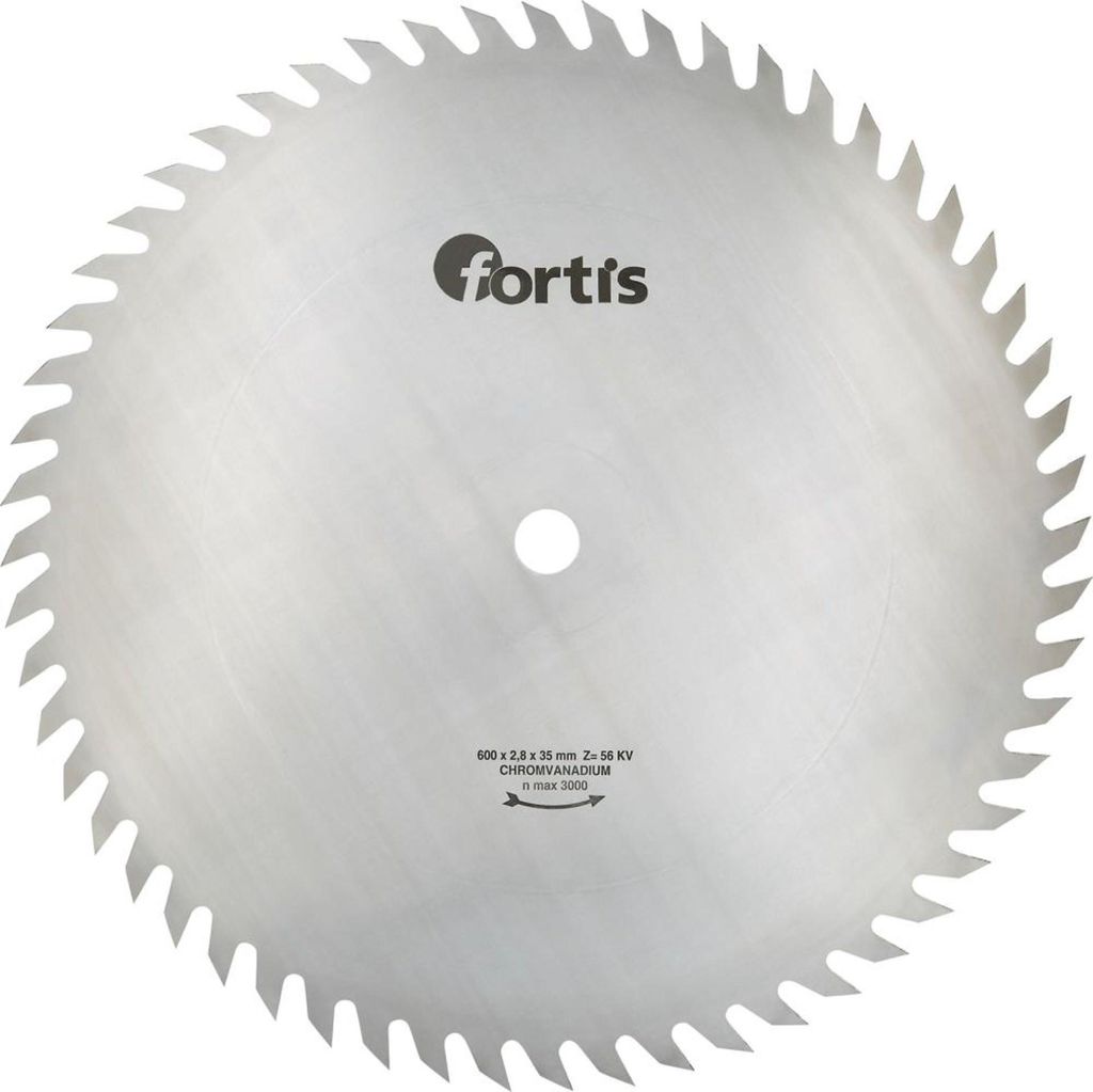 Fortis Kreissägeblatt CV 600 x 2,8 x 35 mm Z56KV
