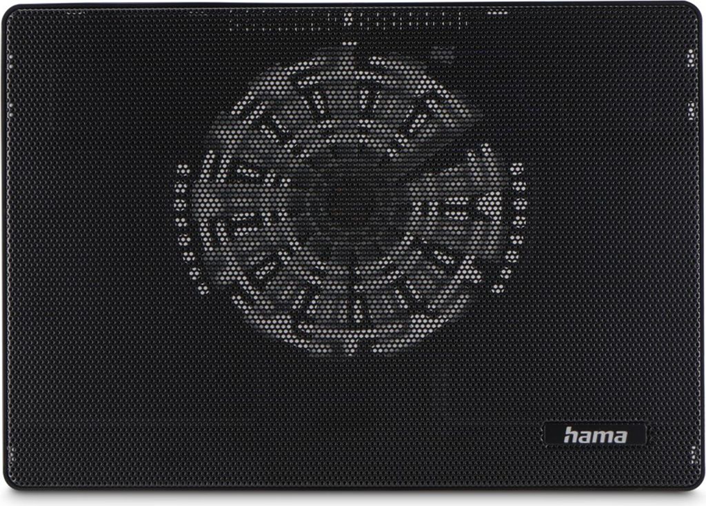 Hama Laptop-Kühler Slim, 40 cm (15,6"), Schwarz