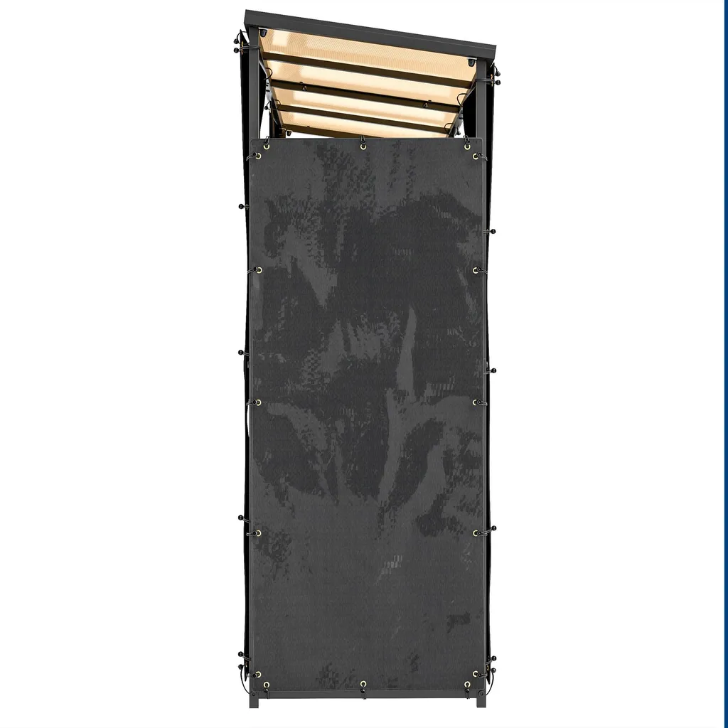 Housse de Protection Étanche pour Range-Bûches Extérieur 148 x 62 cm - 7