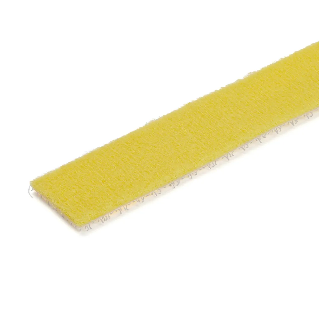 Ruban Velcro Jaune de 15,2 m pour Câbles - Fixation Industrielle Découpable
