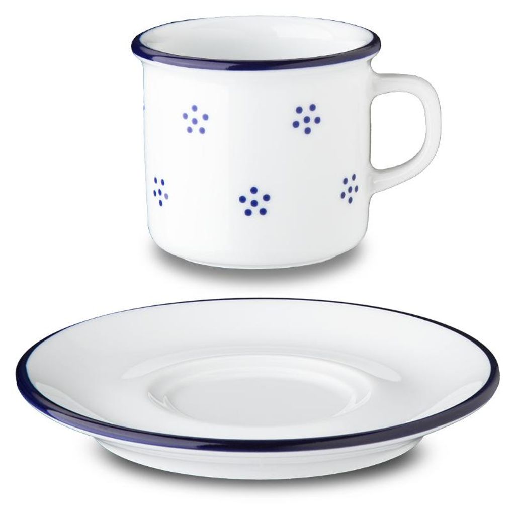Espressotasse mit Untertasse, 80 ml, Valbella, G. Benedikt Produktbild 