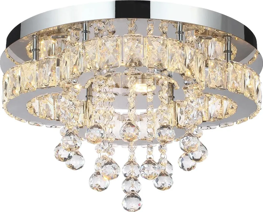 Lampadario, design moderno, colori della luce intercambiabili, BY-C640, variabile