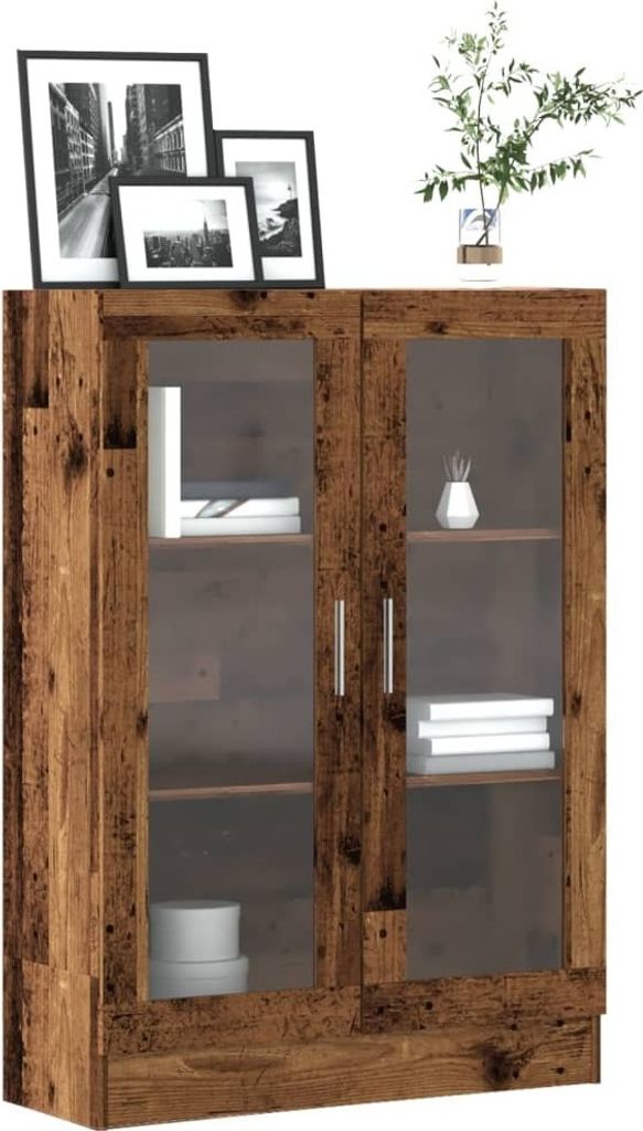 Maison Exclusive - Bücherschrank Altholz-Optik 82,5x30,5x115 cm Holzwerkstoff