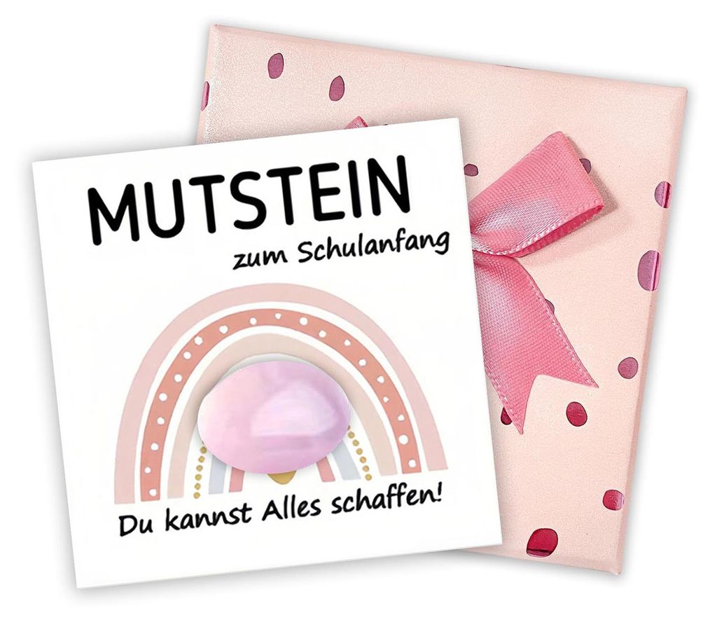 Natürliche Steine, emotionale Unterstützung, Taschenumarmungsgeschenk, künstliche Kristalle, Heilsteine mit Karte, inspirierendes positives Ande...