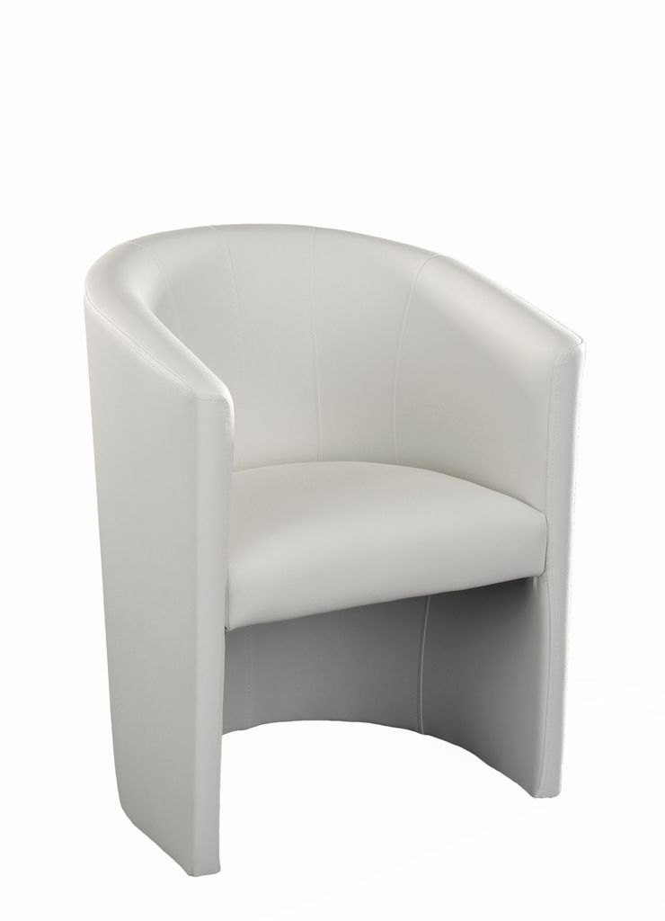 Cocktailsessel Clubsessel Weiß Farben Loungesessel Sessel Produktbild 