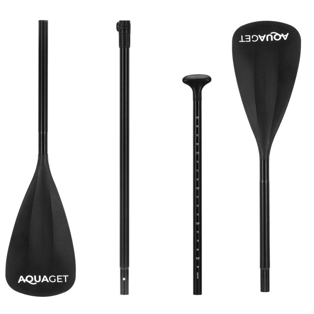 Aquaget® SUP-Paddel 2in1 – klappbares Paddel für SUP-Board, Produktbild 