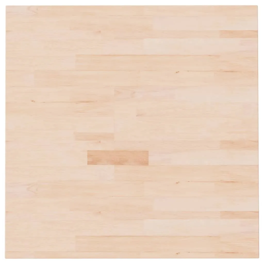 Plateau de table en bois de chêne véritable 70x70 cm pour table bistrot - 2