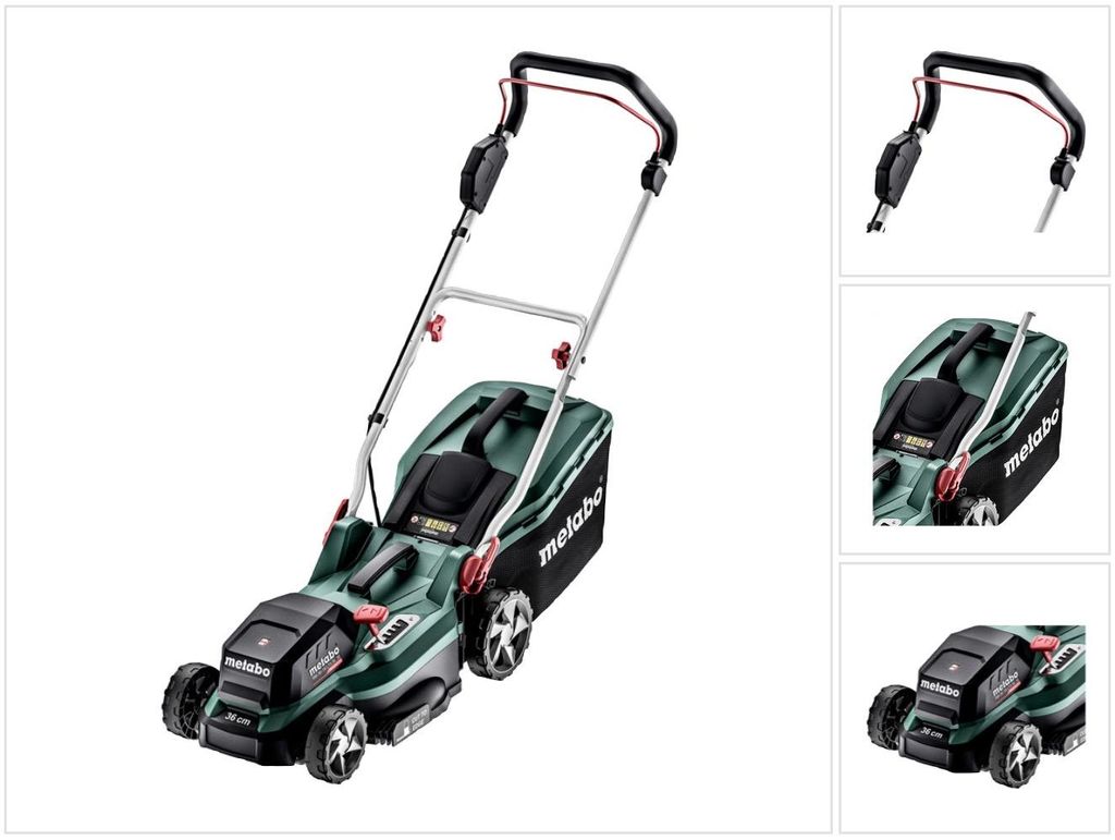 Metabo RM 36-18 LTX BL 36 Akku-Rasenmäher solo Produktbild 