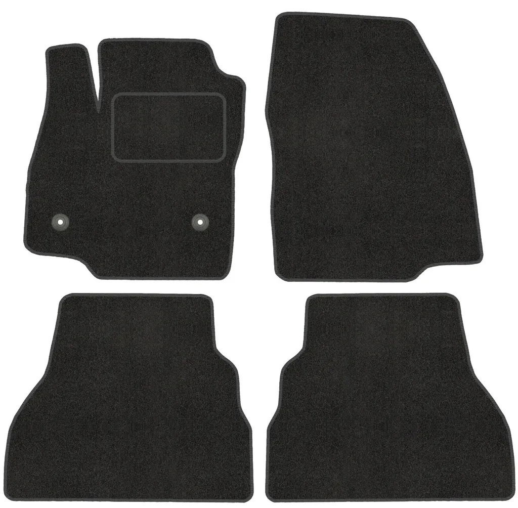 Tappetini Auto Lusso Ford B-MAX 2012-2017 | Velour Nero Premium