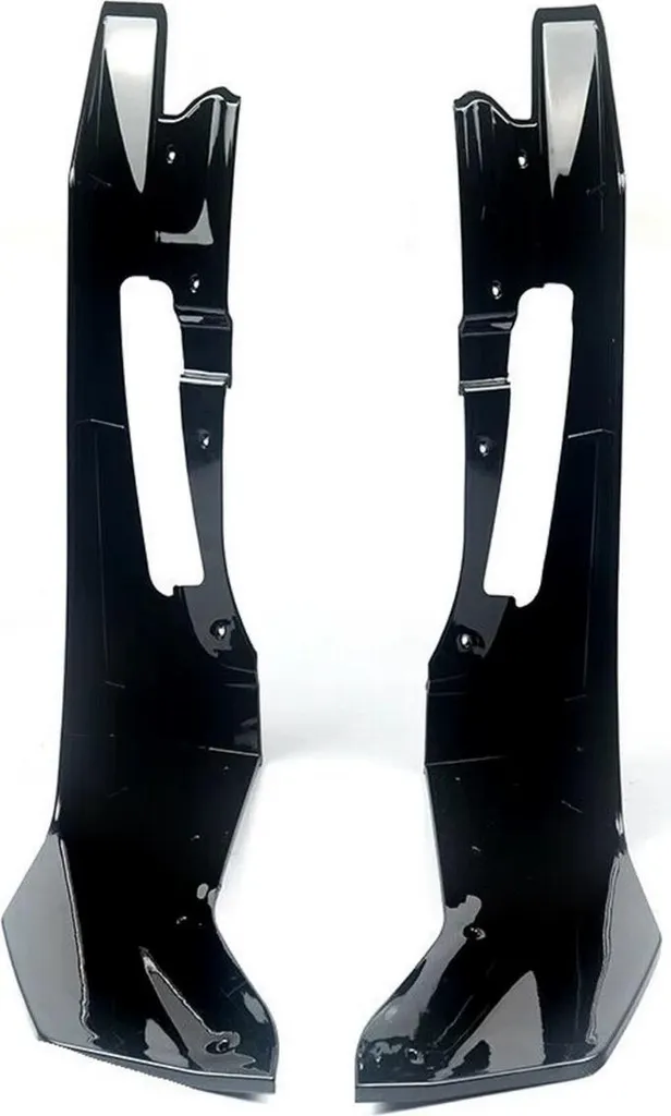Splitters Winglet Noir Brillant Haute Finition pour Mustang GT500