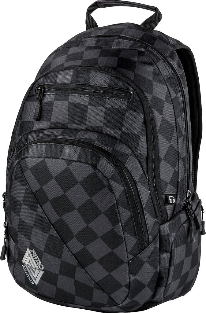 Nitro Stash Schulrucksack checker Sport Rucksack 29 Liter Produktbild 