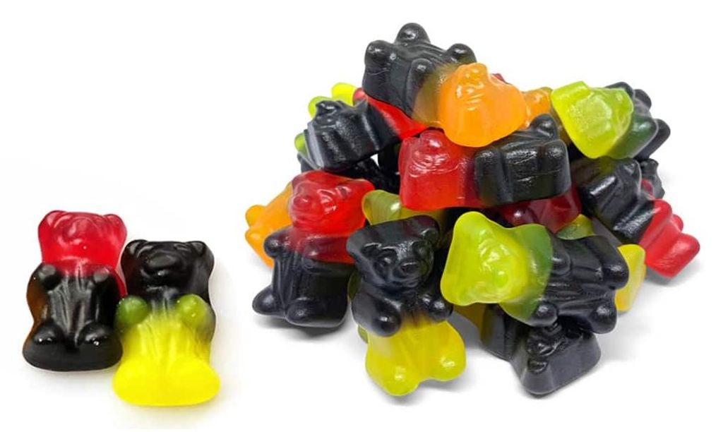 Fruchtgummi und Süßlakritz bunte Bären 3 fach sortiert Produktbild 