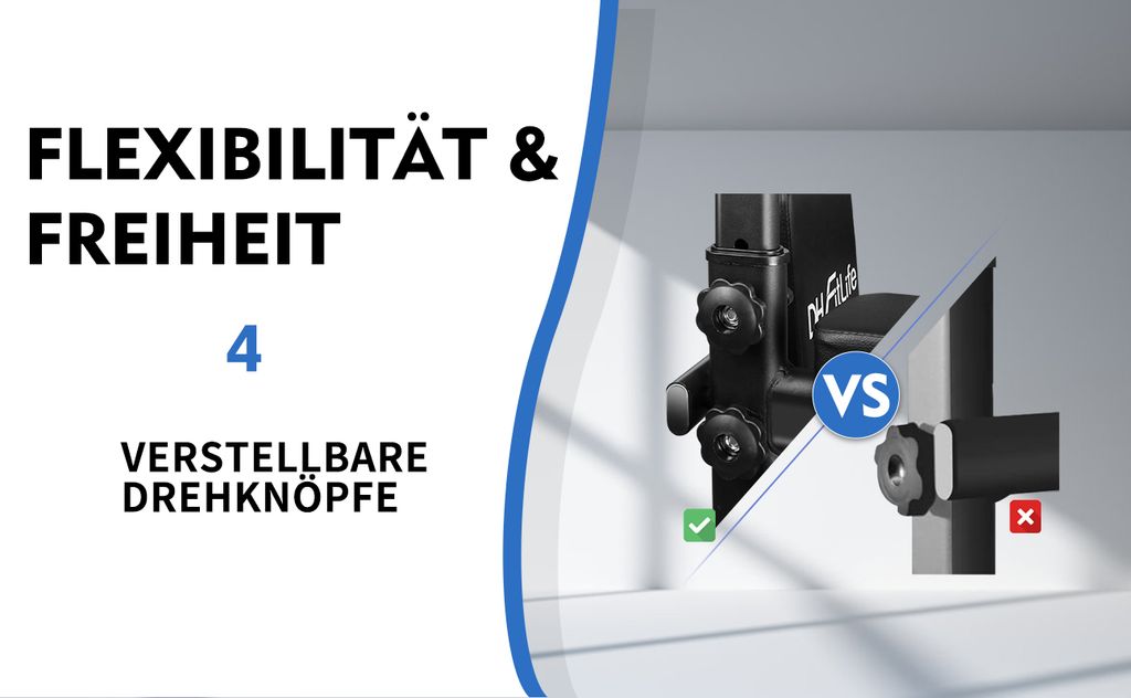 DH FitLife Power Tower Dip Station | Power Rack mit Produktbild 11