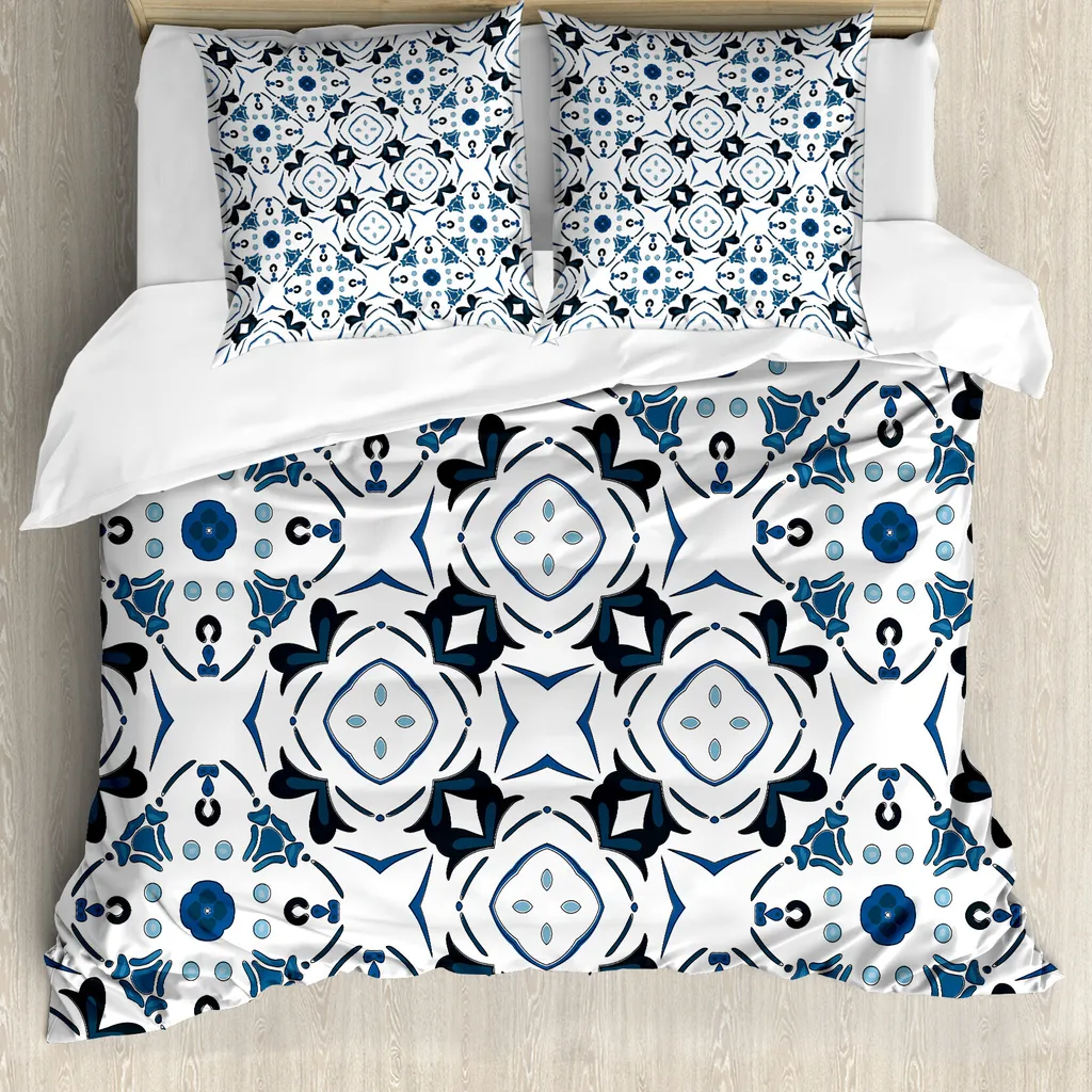 Copripiumino Astratto ABAKUHAUS Victorian Petals 200x200 con Federe