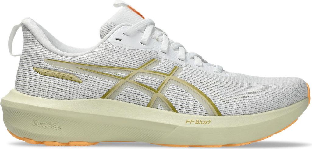 ASICS GT 1000 14 - White/Lemon