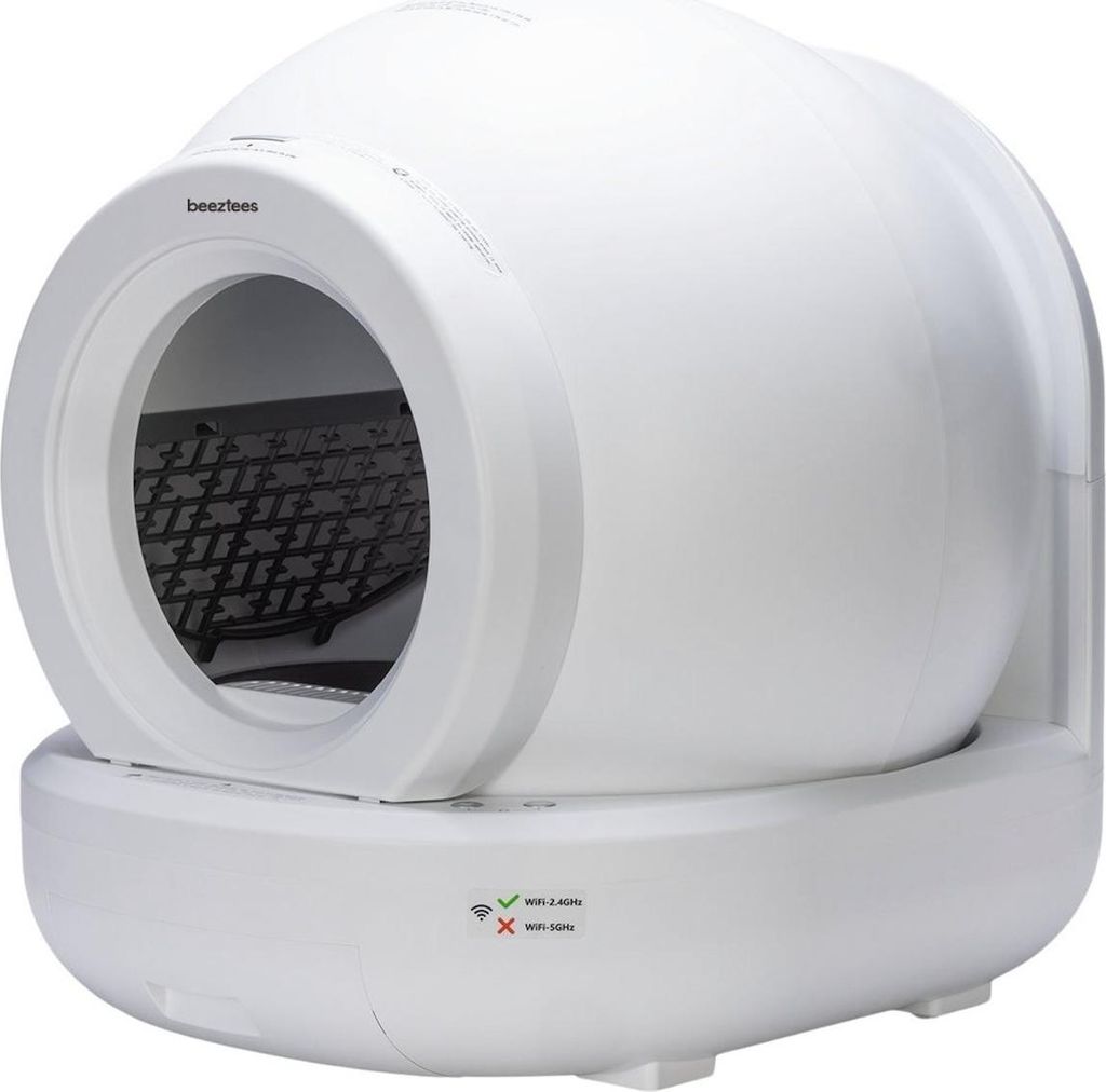 Beeztees Automatische Katzentoilette Moeza weiß
