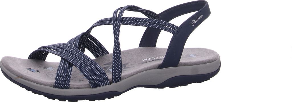 SKECHERS Sandalen REGGAE SLIM - TURN IT UP, Blau:41 Produktbild 