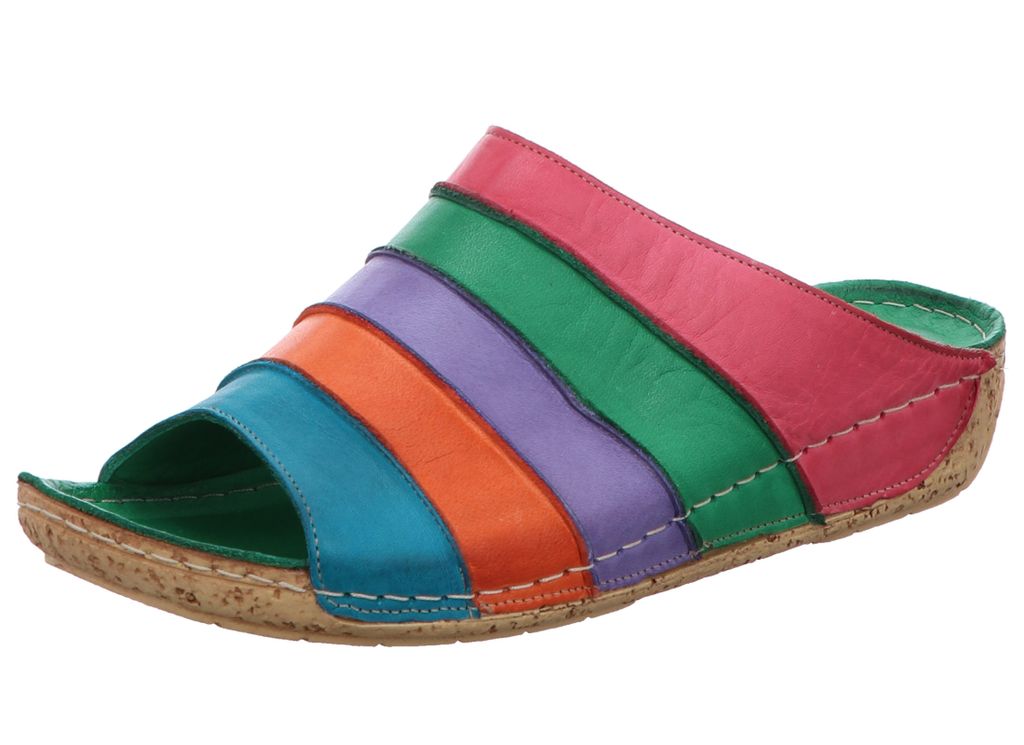 Gemini Damen Pantolette bunt Größe 39 Produktbild 