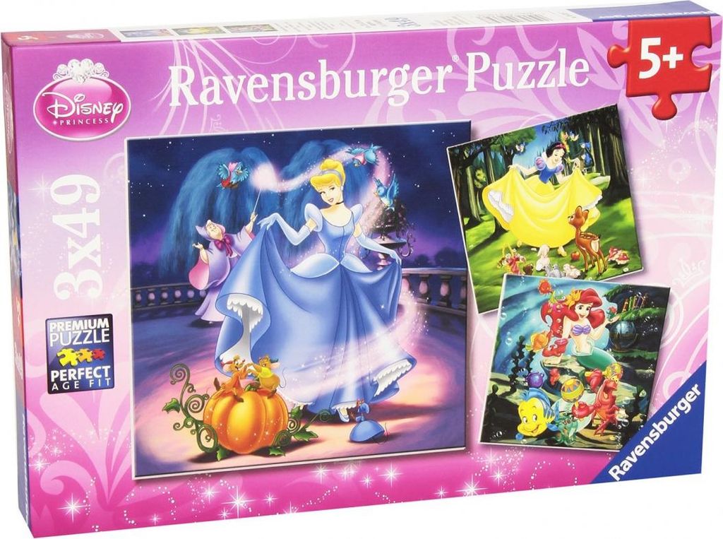 Disney Prinzessin, 3x49Stück. Produktbild 