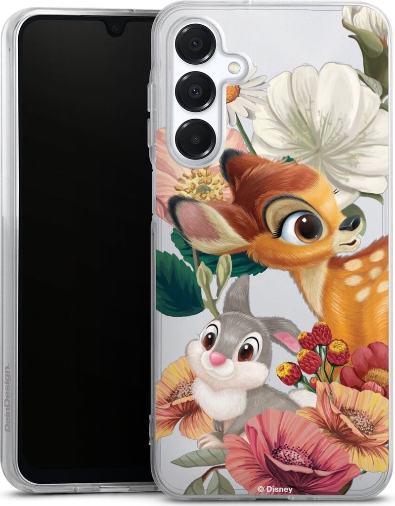 DeinDesign Handyhülle für Samsung Galaxy A16 5G Silikon Hülle Case Smartphone Schutzhülle Bambi Disney Klopfer