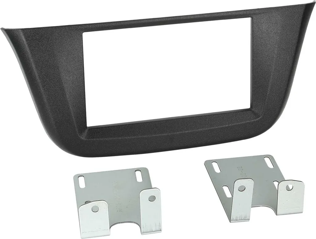 Entourage autoradio Iveco Daily 2014-2024 format 2-DIN robuste noir